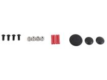 Jeep JK BackSide License Plate Mount with LED's 07-18 Wrangler JK Textured Black Kentrol