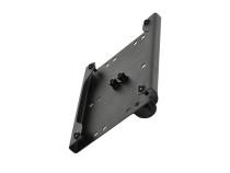 Jeep JK Shackle Mounted License Plate Bracket 07-18 Wrangler JK Textured Black Kentrol