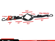 Fuel Jug Tie-Down PRP Seats