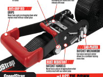 Fuel Jug Tie-Down PRP Seats